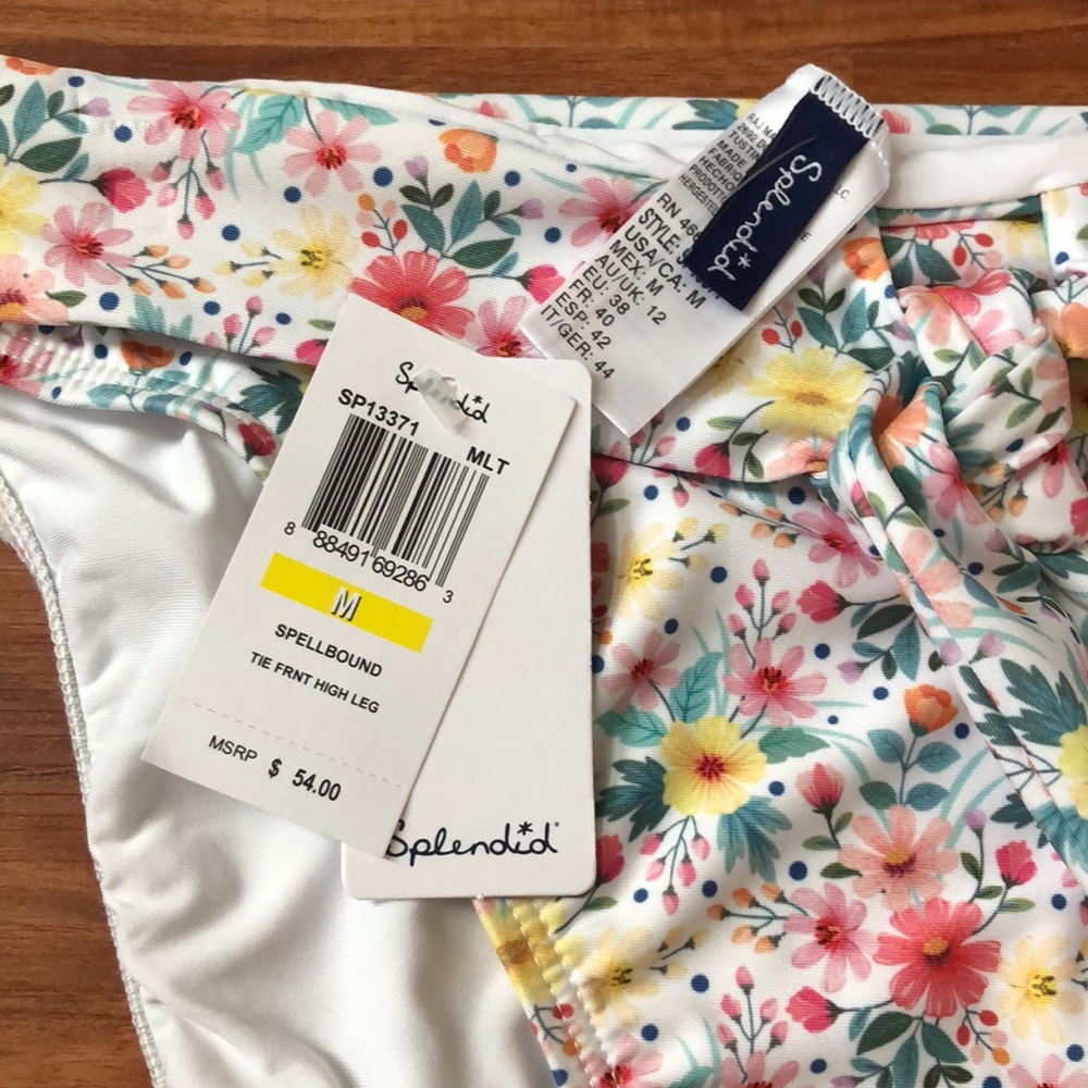 NWT Splendid Floral Bikini 👙 - Picture 3 of 9